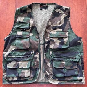 PIONEER Camouflage vest, men’s size small
